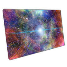 Load image into Gallery viewer, Cosmic Nebula Abstract Canvas Print: Ready-to-Hang Wall Art for Home & Office Decor - Print Store