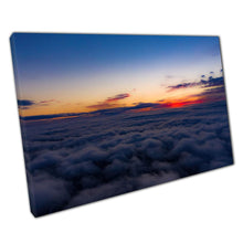 Load image into Gallery viewer, Blue Ridge Mountains Sunset Canvas Print: Vibrant Wall Art for Home & Office Decor - Print Store