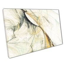 Load image into Gallery viewer, Abstract Black Gold Wall Art Print - Unique Scribbled Illustration for Home Office Decor - Print Store