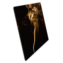 Load image into Gallery viewer, Abstract Brown Smoke Digital Art Print on Canvas Mysterious Wall Decor for Home Office - Print Store