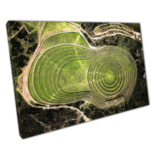 Load image into Gallery viewer, Aerial View of Moray Inca Ruins Canvas Print for Home or Office Decor - Print Store