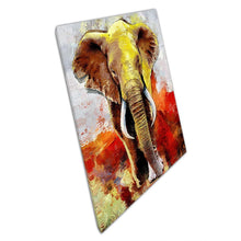 Load image into Gallery viewer, Abstract Elephant Canvas Print: Modern Textured Oil Painting Style Wall Art for Home & Office Decor - Print Store