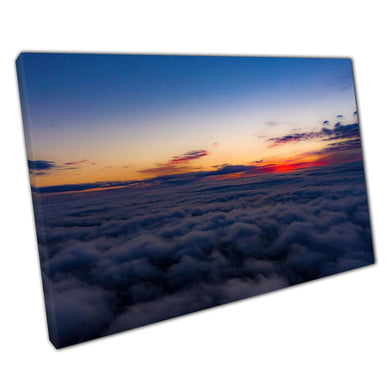Blue Ridge Mountains Sunset Canvas Print: Vibrant Wall Art for Home & Office Decor - Print Store