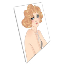 Load image into Gallery viewer, 1920s Glamour: Art Deco Digital Illustration Canvas Print for Elegant Home Office Wall Decor - Print Store
