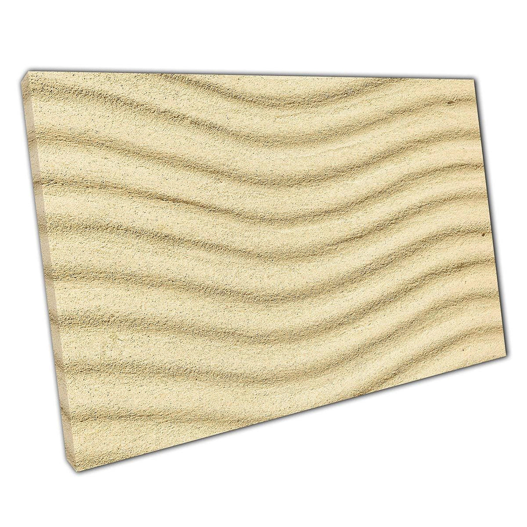 Abstract Wavy Plaster Canvas Print: Modern Wall Art for Home & Office Decor - Print Store