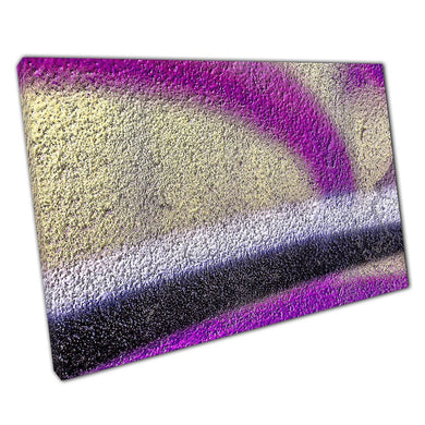 Abstract Graffiti Wall Art Print on Canvas - Weathered Concrete Grunge Texture for Home  Office Decor - Print Store