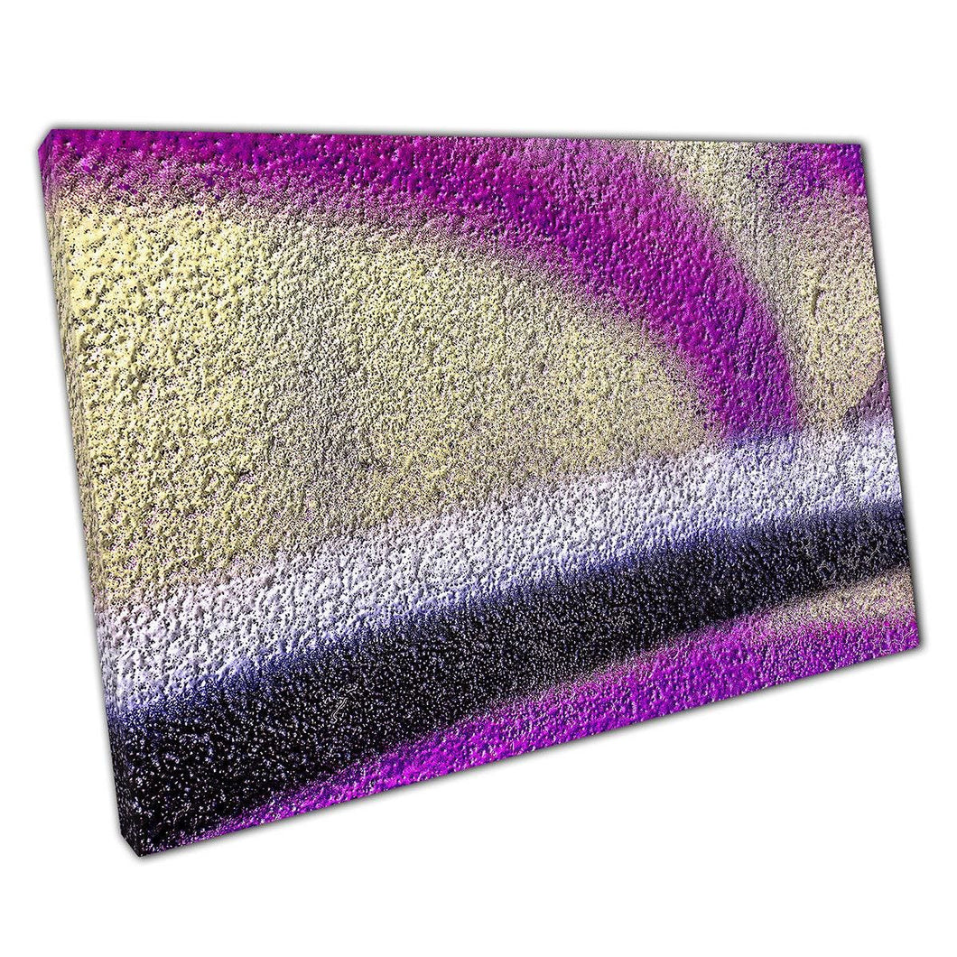 Abstract Graffiti Wall Art Print on Canvas - Weathered Concrete Grunge Texture for Home  Office Decor - Print Store