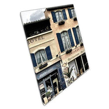 Load image into Gallery viewer, Canvas Print of Hotel Buildings  Ready to Hang Wall Art for Home  Office Decor - Print Store
