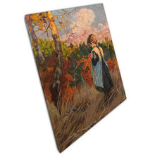 Load image into Gallery viewer, Alberto Plá Rubio Canvas Print - Girl in a Field Wall Art for Home  Office Decor - Print Store
