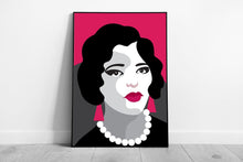 Load image into Gallery viewer, Vintage Art Deco Woman Illustration  1920s Inspired Wall Art Print  Elegant Framed Picture - Print Store
