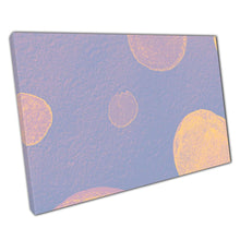 Load image into Gallery viewer, Abstract Polka Dot Canvas Wall Art Print for Home Office Decor in Pastel Shades - Print Store
