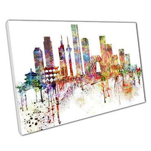 Load image into Gallery viewer, Beijing Skyline Canvas: Vibrant Cityscape Print with Iconic Landmarks for Home &amp; Office Decor - Print Store

