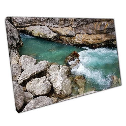 Alps of High Provence Canvas Print  Ready to Hang Wall Art for Home  Office Decor - Print Store