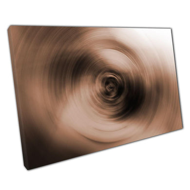 Abstract Motion Blur Wall Art: Sepia Vintage Brown Canvas Print for Home & Office Decor - Print Store